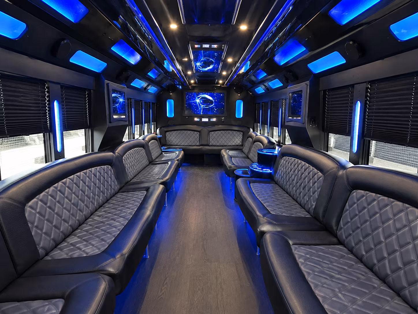 corporate party bus rental