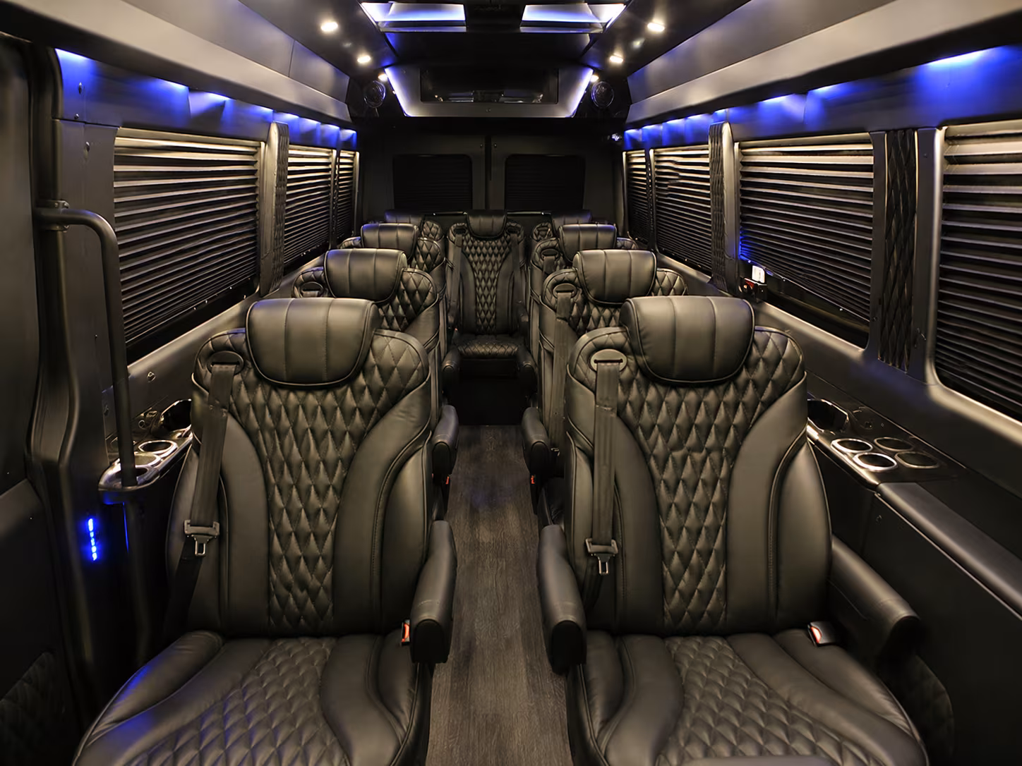 edison airport transportation onboard seating