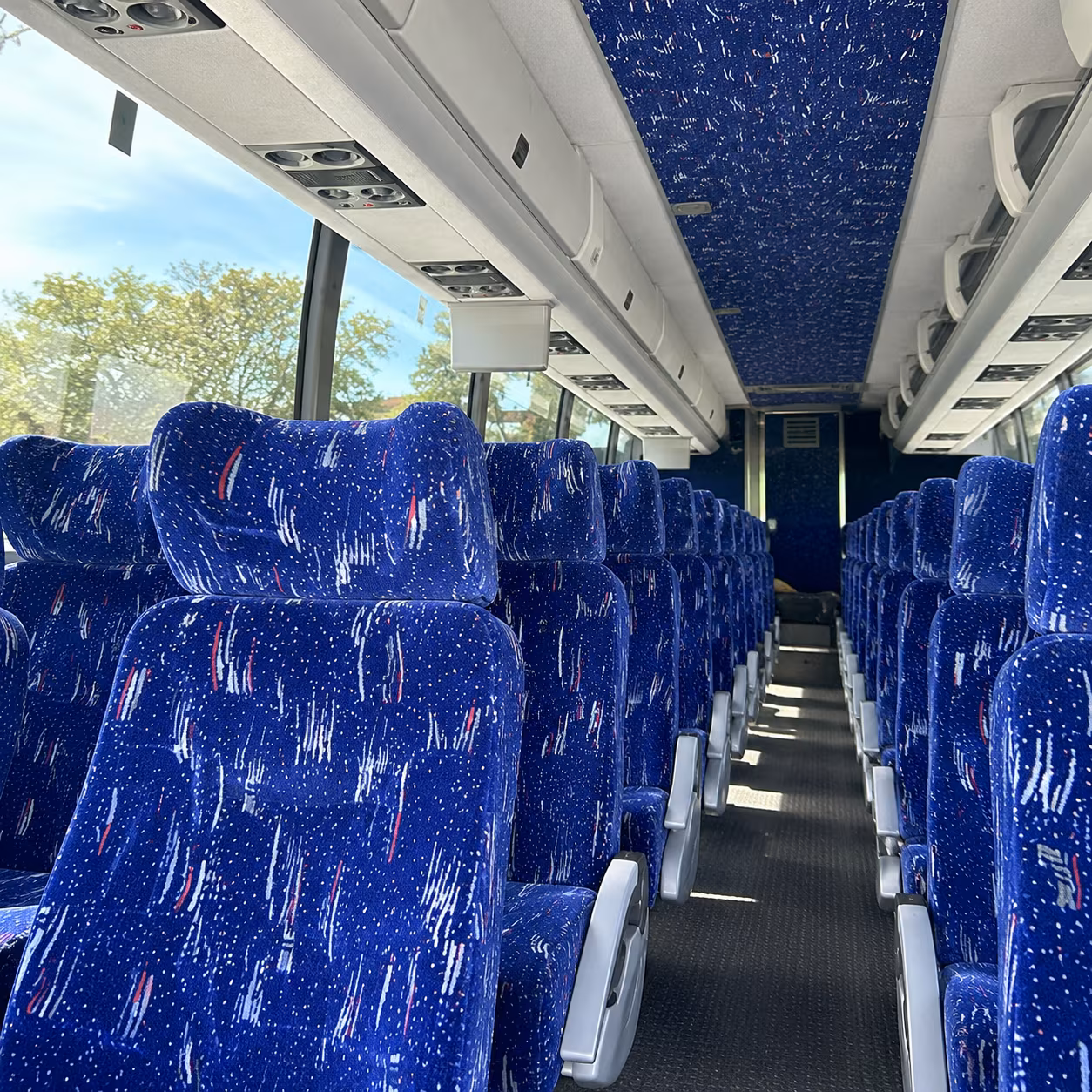 edison charter bus interior gallery