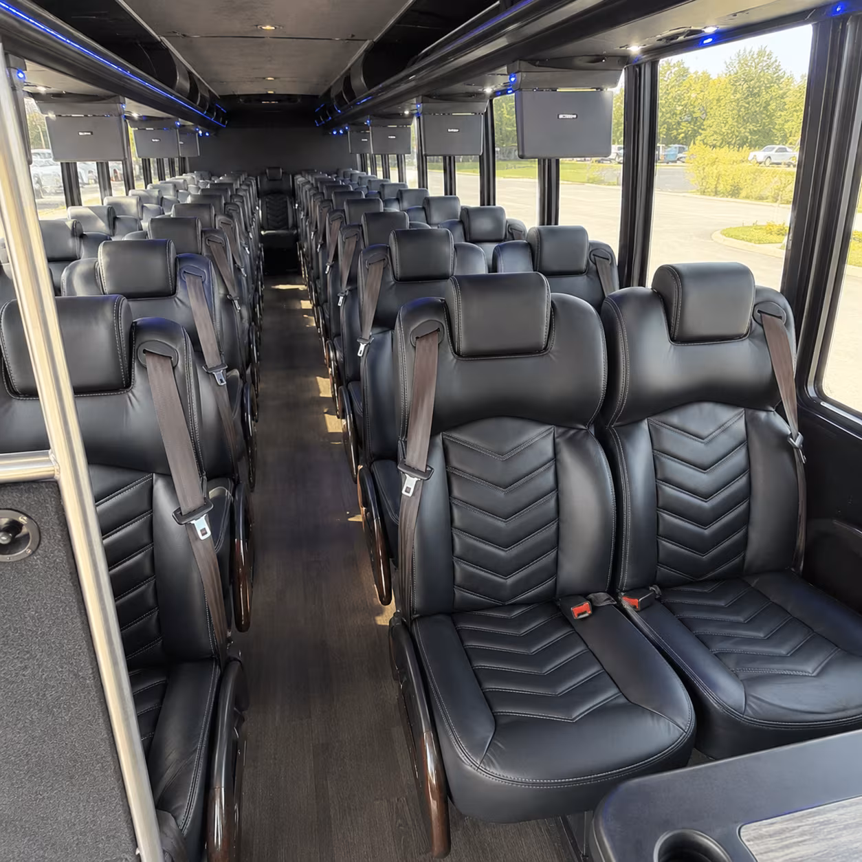 edison employee transportation onboard seating