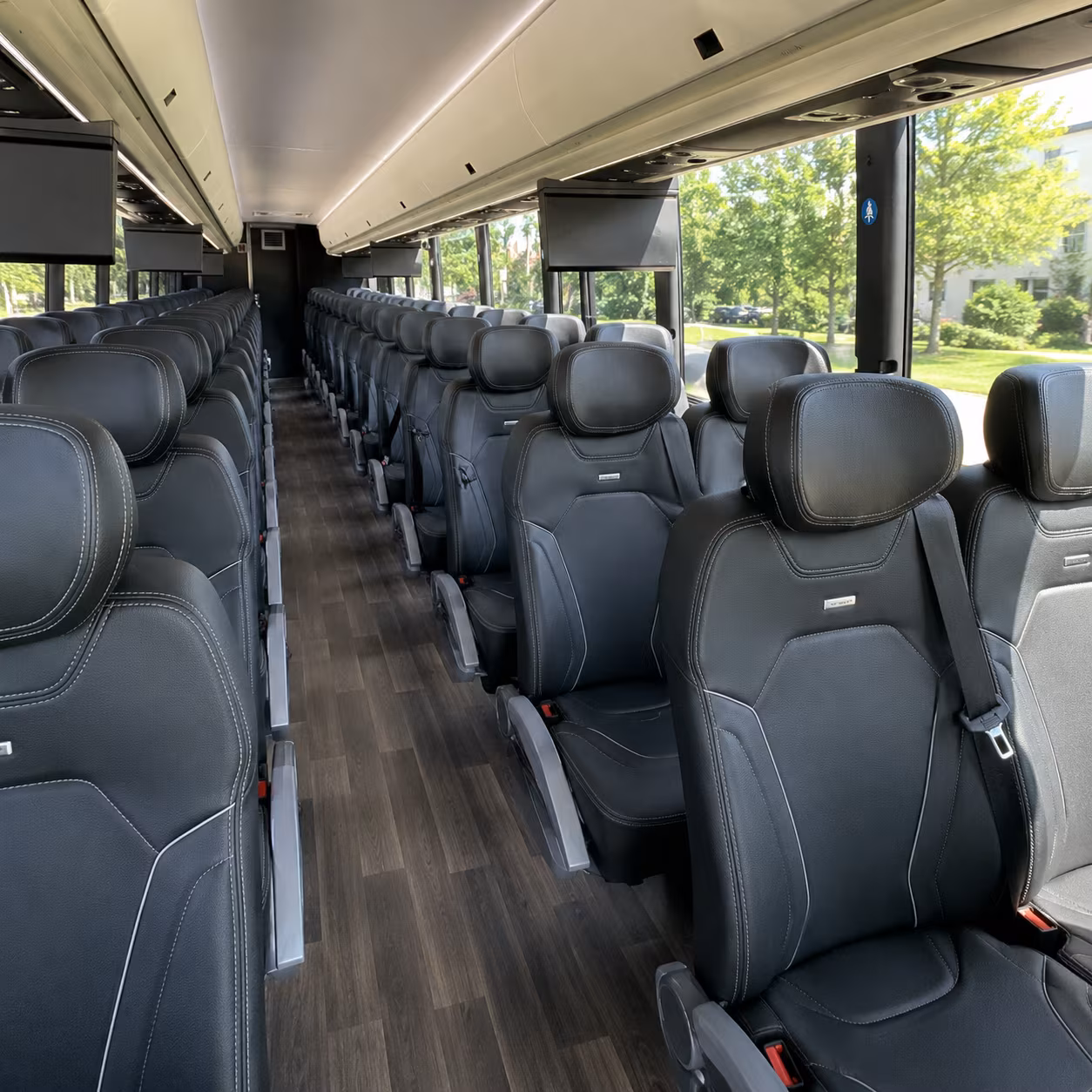edison private event transportation onboard seating